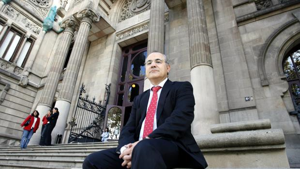 El juez Pablo Llarena, en la Audiencia Provincial de Barcelona