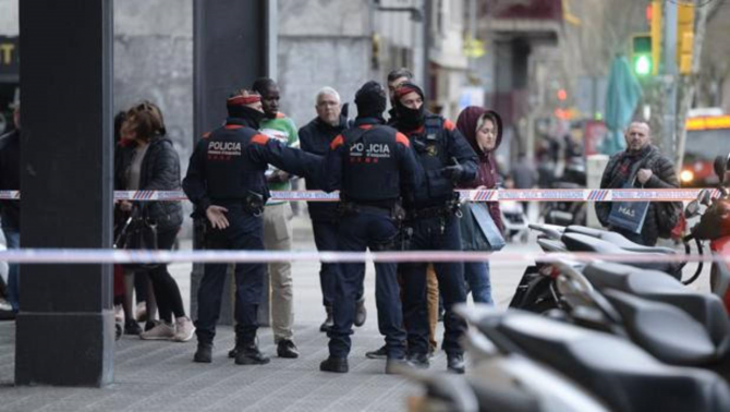 Fachada del edificio en el que se encuentra el consulado de Mali en Barcelona