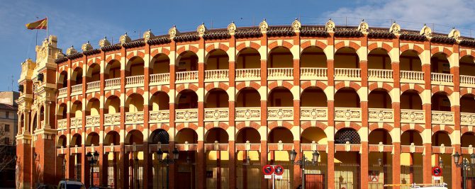 Plaza de toros de Zaragoza.