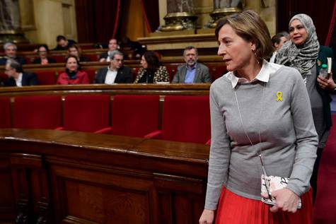 Carme Forcadell, expresidenta del Parlament.