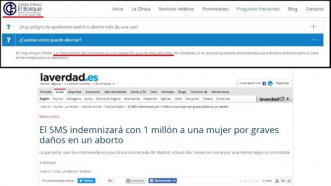 Ejemplo facilitado por Abogados Cristianos