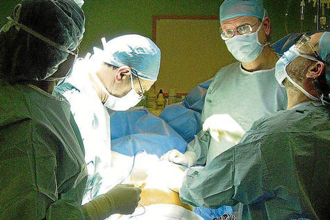 Imagen de archivo de un trasplante de hígado