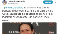 Tuit del portavoz del PP de Madrid sobre la propuesta de Podemos