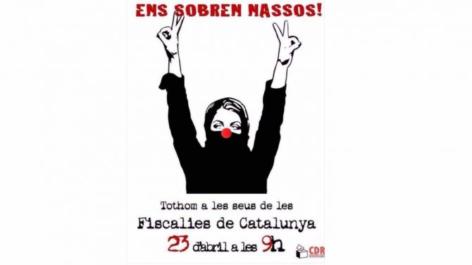 Imagen difundida por los autodenominados Comités de Defensa de la República (CDR).