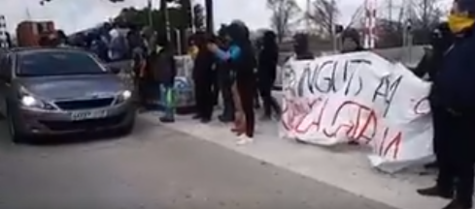 Los CDR difundieron vídeos en las redes sociales mostrando sus acciones/Twitter