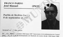 Ficha de Franco donde incluía la Licenciatura de Matemáticas (El Mundo).