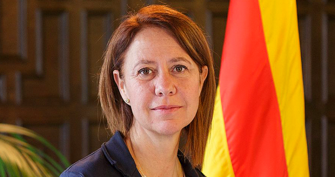 Marta Madrenas, alcaldesa de Gerona.