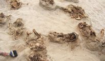 Los restos fueron encontrados cerca de Chan Chan, la ciudad de barro más grande del continente