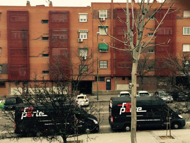 La casa de Pablo Iglesias en Vallecas.