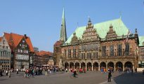El Ayuntamiento de la localidad alemana de Bremen.
