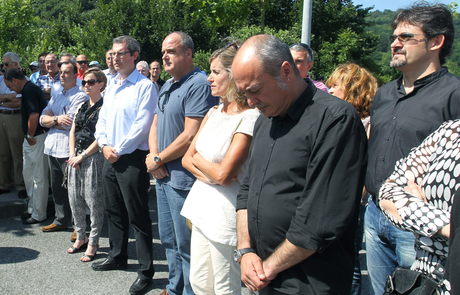 Acto en memoria de un empresario asesinado por ETA.