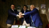 Paulo Carvhalo, Victorino y André Viard se alían en la defensa y promoción de la Fiesta - Protoiro
