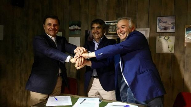 Paulo Carvhalo, Victorino y André Viard se alían en la defensa y promoción de la Fiesta - Protoiro