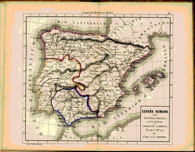 España desde Augusto a Caracalla