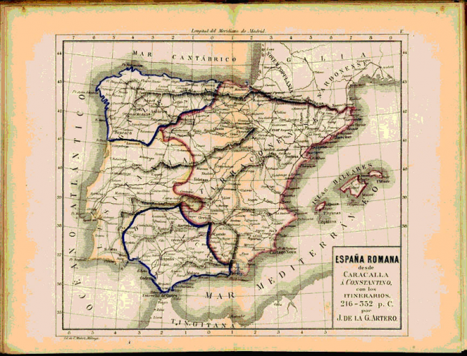 España Romana hasta Constantino.