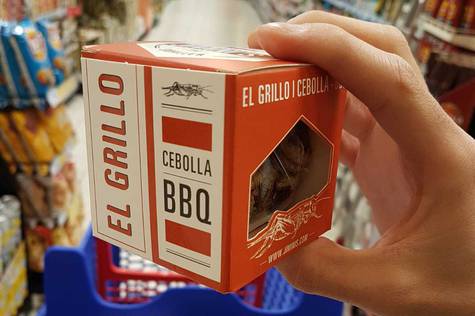 En algunas grandes superficies españolas ya es posible encontrar alimentos hechos con insectos.