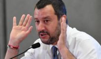 El ministro del Interior italiano, Matteo Salvini, dijo estar preocupado por el problema de las sectas satánicas.