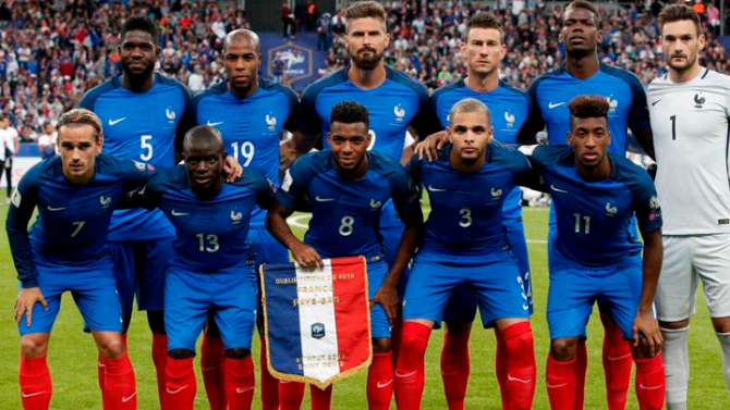 Selección de Francia.