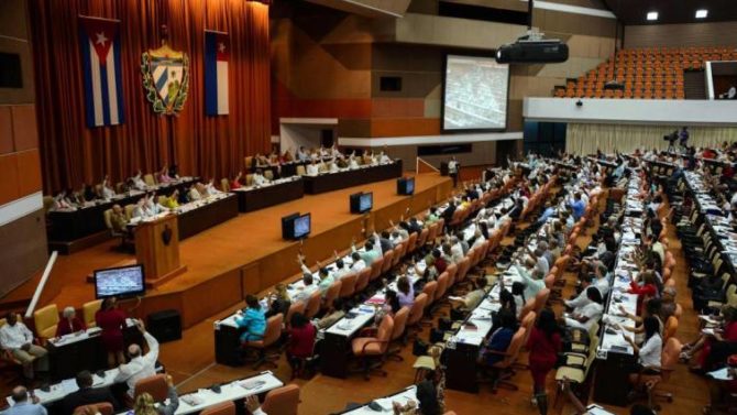La Asamblea Nacional de Cuba (Parlamento unicameral) 