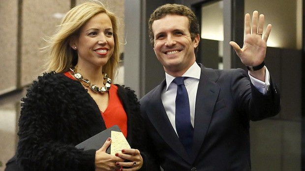Pablo Casado y su mujer, Isabel Torres Orts