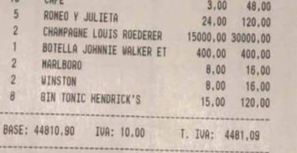 La cuenta de la comilona, que se alargó hasta las 7.00, ascendió a casi 50.000 euros/ Twitter