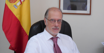 Foto oficial del embajador de España en Managua, Rafael Garranzo