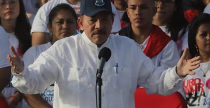 El presidente de Nicaragua, Daniel Ortega