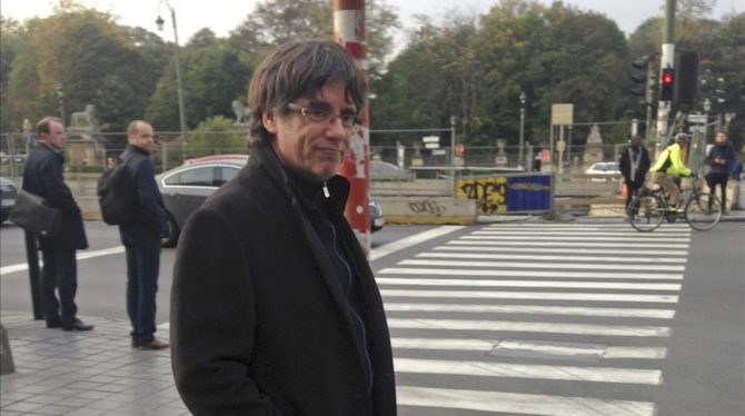 Puigdemont, en Alemania.