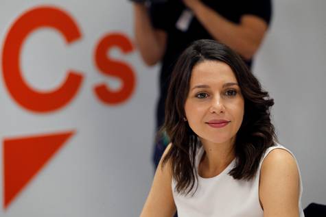 La líder de Ciudadanos en Cataluña, Inés Arrimadas, en una imagen de archivo.