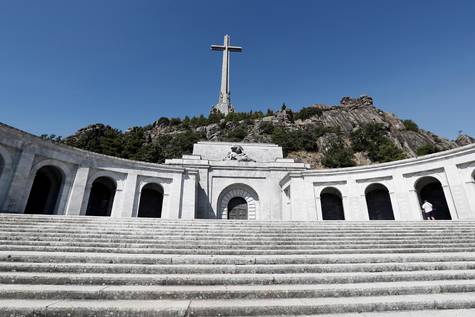 Explanada del Valle de los Caídos.