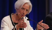 La directora general del FMI, Christine Lagarde
