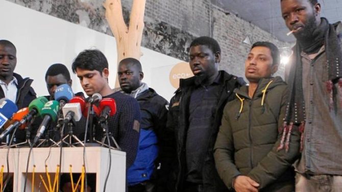 Sindicato de manteros.