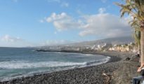 Cala de la zona de Playa de Las Ámericas.