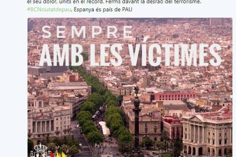 Moncloa corrige un tuit de Pedro Sánchez en catalán que eliminaba los símbolos de España