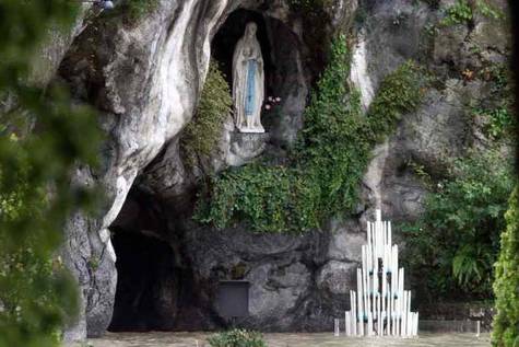 Emplazamiento en que la artista realizó su 'intervención'.