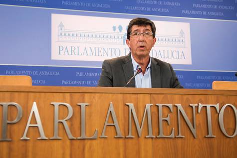 El líder andaluz de Ciudadanos, Juan Marín.