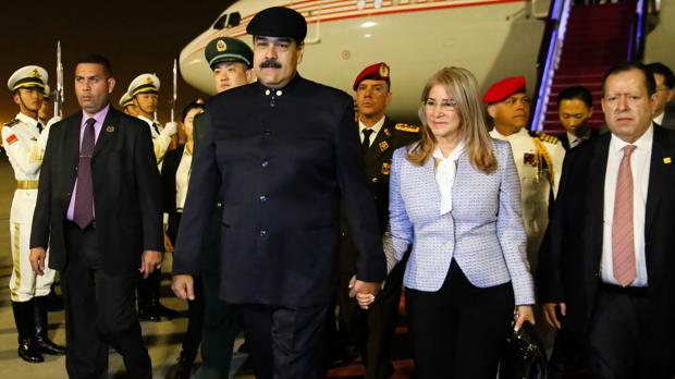 Maduro en Pekín.