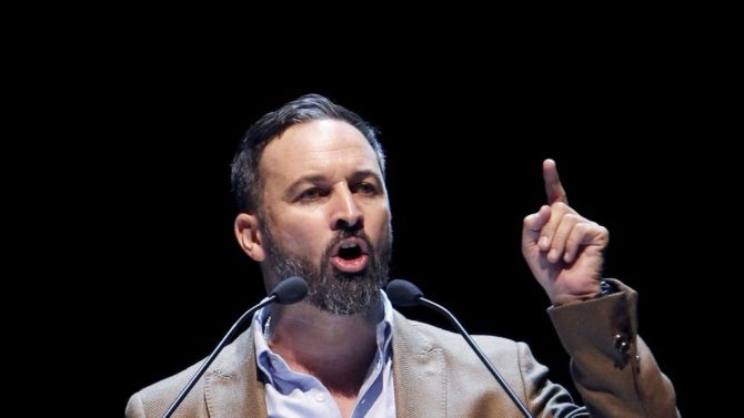 El presidente de Vox, Santiago Abascal, en una imagen de archivo.
