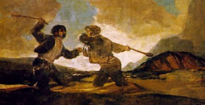 Duelo a garrotazos (Goya)