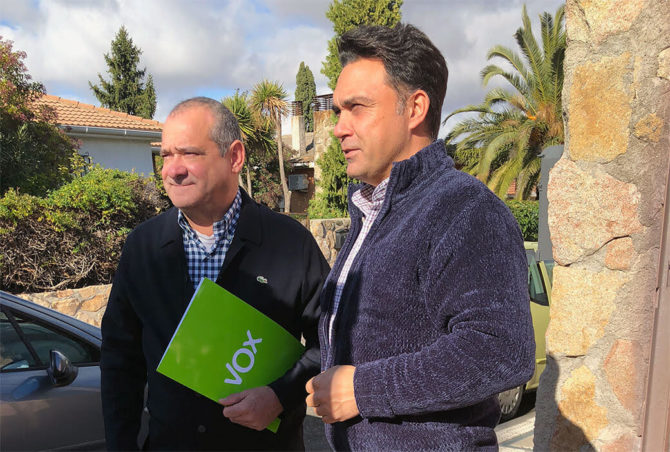 Daniel Molina, a la derecha de la imagen.