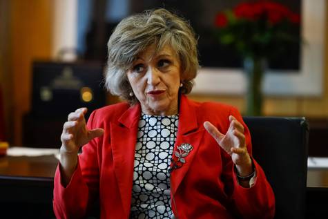 La ministra de Sanidad, María Luisa Carcedo.