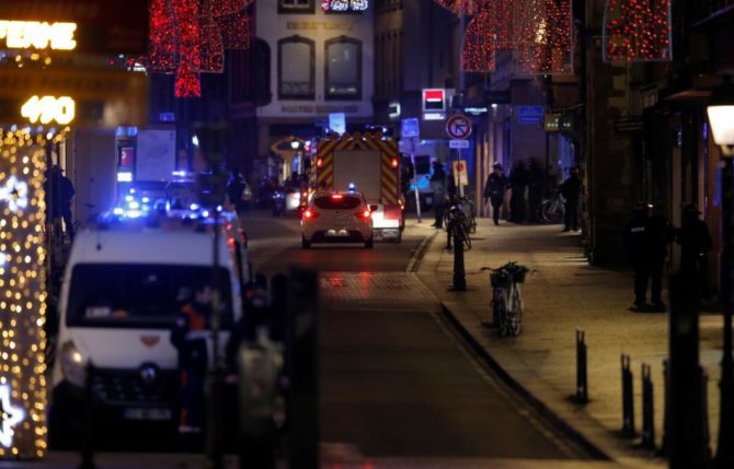 Zona de Estrasburgo en la que se ha producido el tiroteo.