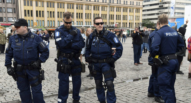 Policía finlandesa
