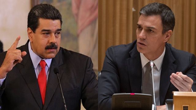Maduro y Sánchez