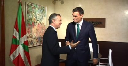 Urkullu y Pedro Sánchez