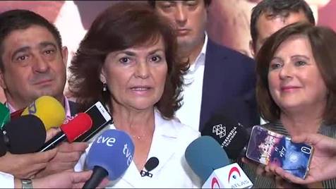 Carmen Calvo en una imagen de archivo.