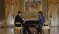 Nicolás Maduro y Jordi Évole, durante una entrevista en Venezuela - La Sexta