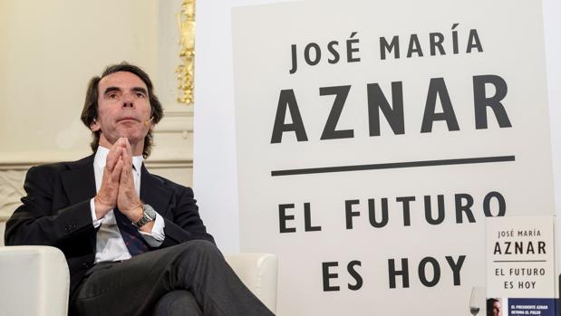 José María Aznar, en la presentación de su libro