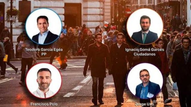 Al encuentro sobre blockchain acudirán Teodoro García, Ignacio Gomá, Francisco Polo y Jorge Uxó