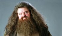 Robbie Coltrane es Hagrid en Harry Potter